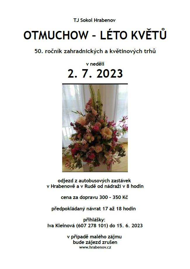 Léto květů v Otmuchowě 2023