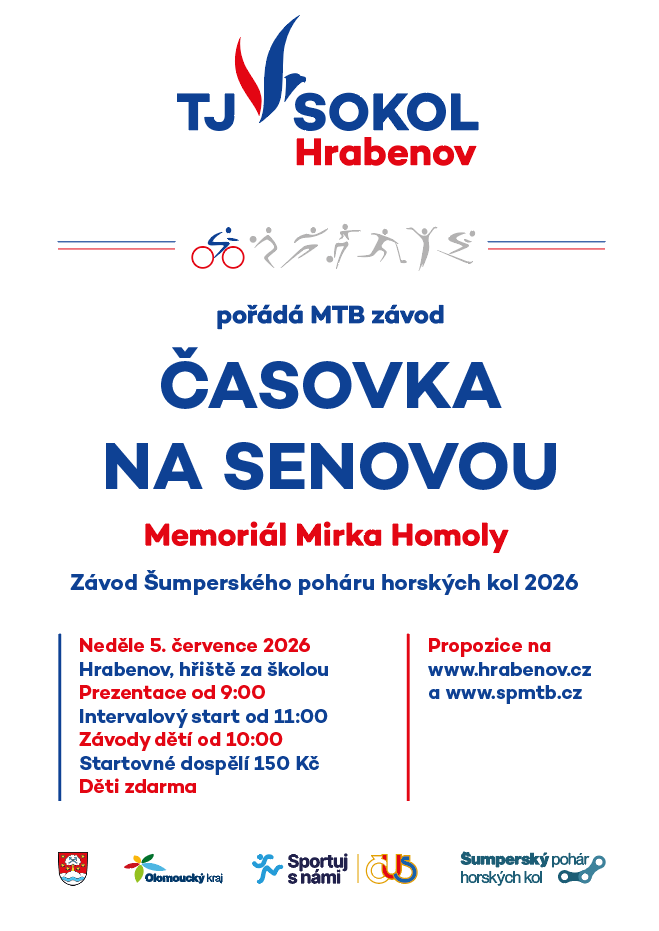 Časovka na Senovou 2026
